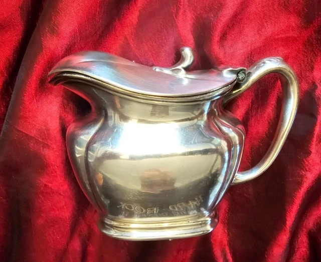 Michigan Central RR Silver Dining Car 9oz Creamer By Reed & Barton