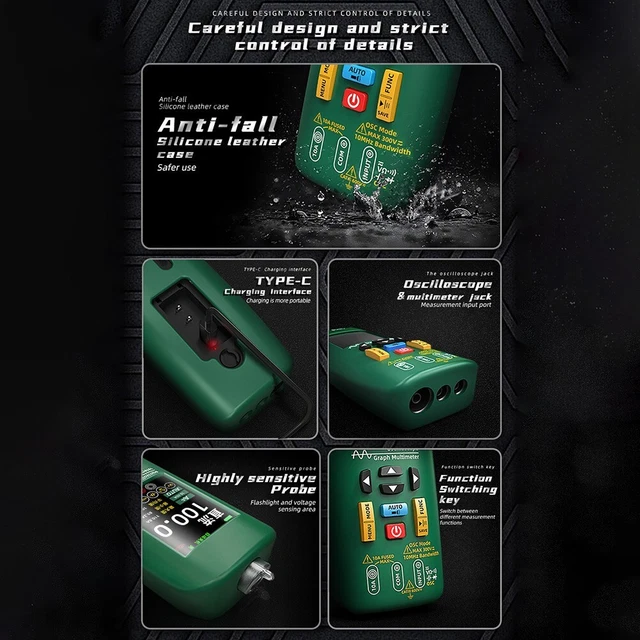 Custodia Acrilica Oscilloscopio Dso138 Guscio In Acrilico Trasparente Per Oscilloscopio Digitale Kit N 1214015 - Foto 6