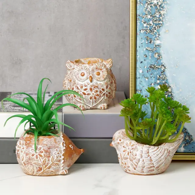 Kreativer kleiner Blumentopf, Desktop-Ornament, Kaktus-Pflanzgefäß, Keramik,