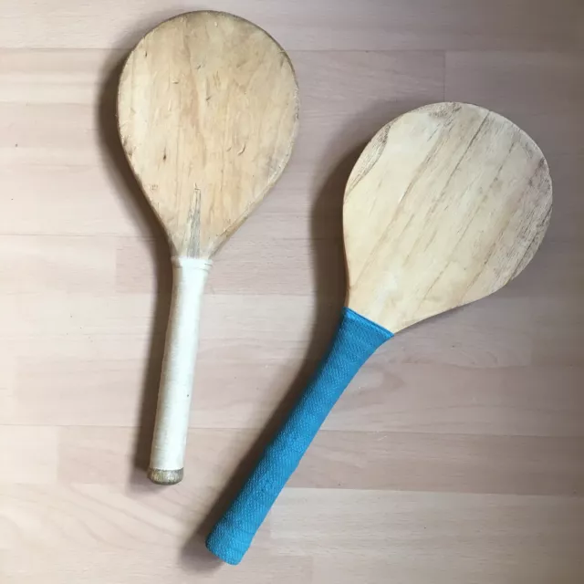 Vintage Stoolball Bats English Willow Two Bats