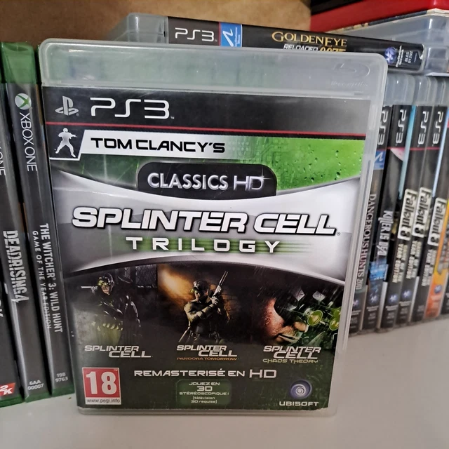 Tom clancy’s Splinter Cell Trilogy HD Classics - avec notice - PS3 PlayStation 3
