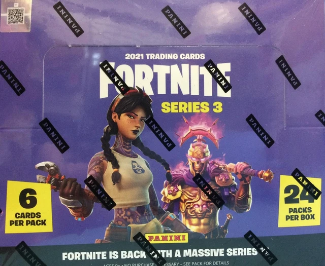 2021 Panini Fortnite Series 3 Trading Cards Hobby Box FACTORY SEALED Ships Free!