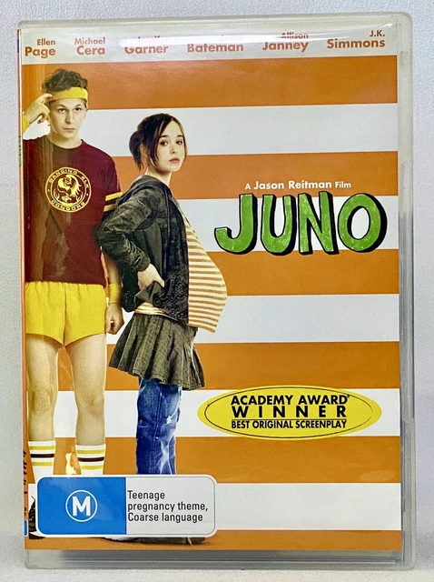 Juno - Ellen Page (DVD, 2008) PAL Region 4 - VERY GOOD CONDITION - FREE POST!!!