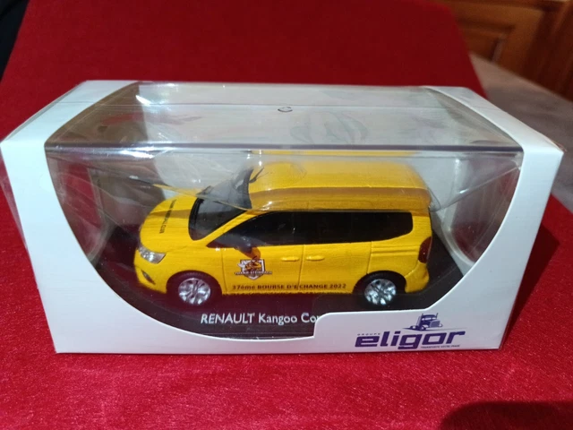 Eligor 1/43 Renault Kangoo Van Urban 2020 Rouge - Miniature Pompier