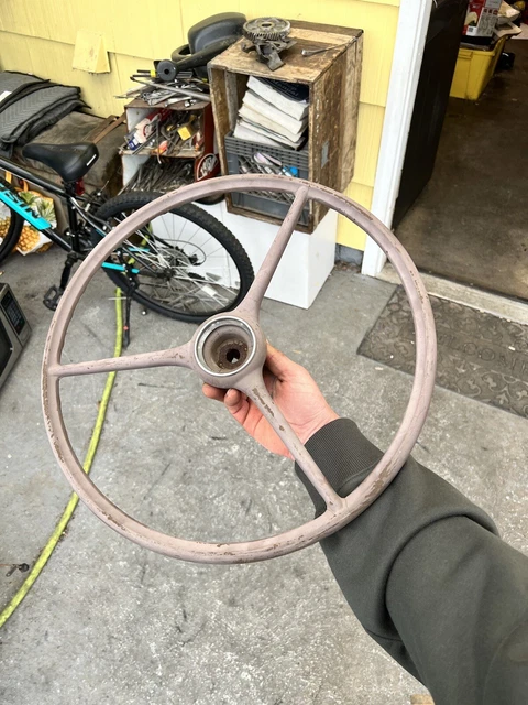 1937 1938 Chevrolet Steering Wheel ORIGINAL CHEVY GM 37 38 Hot Rod Chevy
