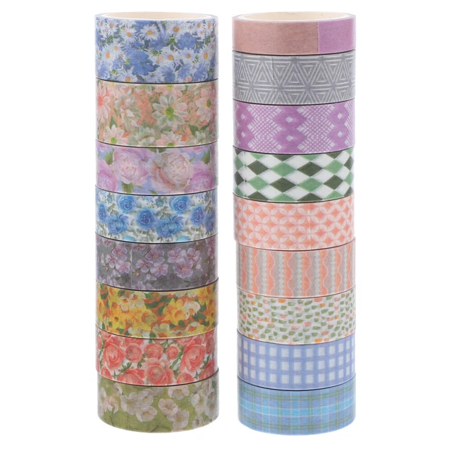 17 rouleaux de bricolage à main le matériau de scrapbook