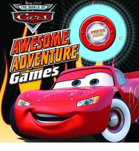 DISNEY PIXAR CARS Board Game Book Disney Board Game Book Disne 82 85 