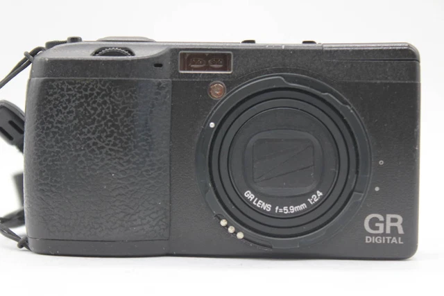 Ricoh GR Digital 5.9mm F2.4 Black From Japan Used