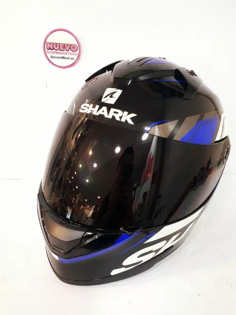 Shark Ridill 1.2 Phaz Export KBW XS Casco De Moto Nuevo Desprecintado