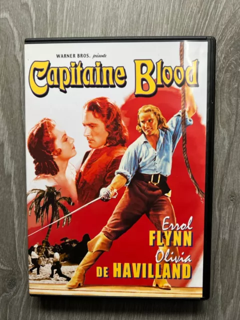 DVD 📀 Capitaine Blood avec Errol Flynn et Olivia de Havilland