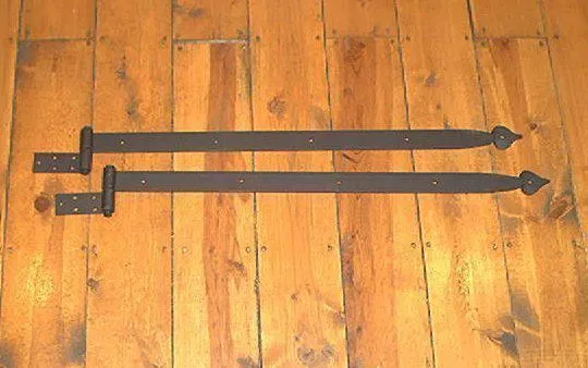 31" HEAVY DUTY style "B" STRONG IRON STRAP HINGES PCBS Glad to do custom work