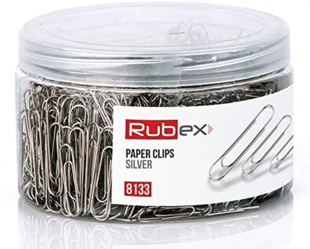 700  Paper Clips, Silver Paper Clips, Small, Medium, Big Assorted Sized Paper Cl