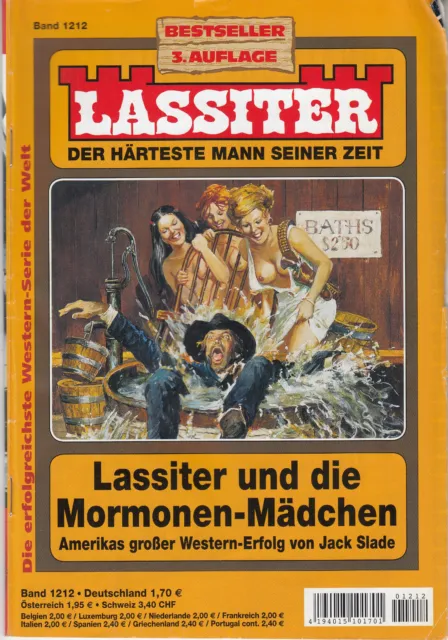 Lassiter und die Mormonen-Mädchen - Western-Erfolg von Jack Slade- Band 1212