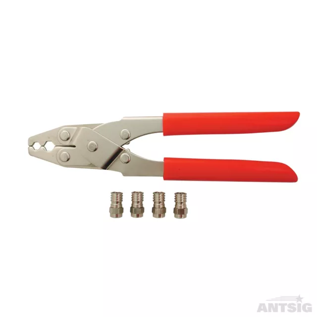 Antsig APK300GB Crimping Tool Kit F-Type (RG59 & RG6) -New