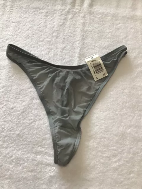 Maidenform Chantilly 27319 Silky Nylon Lace Hipster String Bikini Panties  Small