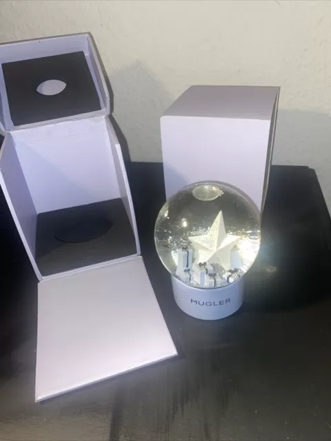 Schneekugel Glaskugel Mugler Angel