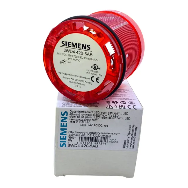 Siemens 8WD4420-5AB Dauerlichtelement 24V AC / Dc