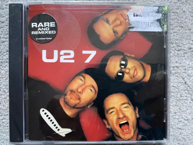 U2 7 Rare And Remixed 2000 7-Track US Promo CD Still Sealed