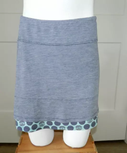 Smartwool Seven Falls Blue Skirt sz S 2