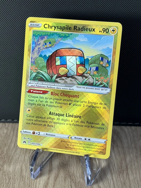 Carte Pokémon - Chrysapile Radieux / 051/159 / Neuve / EB12.5 Zénith Suprême