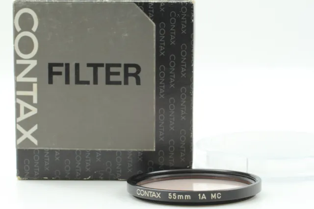 [Near MINT] Genuine Contax 55mm 1A MC  UV Filter boxed  From JAPAN