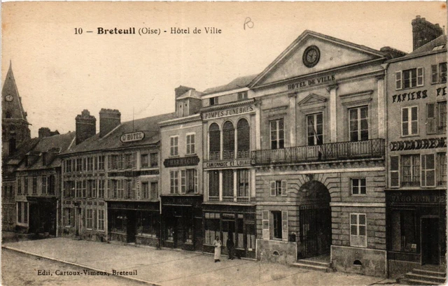 CPA BRETEUIL OISE - City Hall (423784)