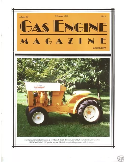 Pressure Gauges, Cushman Engines 1998 Gas Engine Magazine