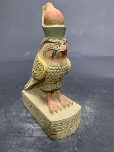 King Horus Flying Statue Ancient Falcon Antiquities Pharaonic Unique Egyptian BC