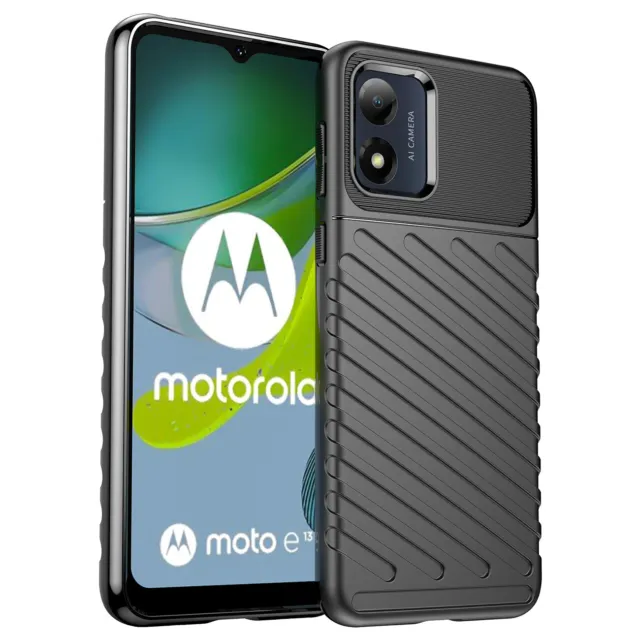 Handyhülle für Motorola Moto E13 Silikon Case Cover Etui Hurtel