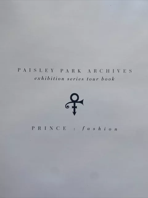 PRINCE - FASHION (Paisley Park Archives - Exhibition Series Tour Book ...