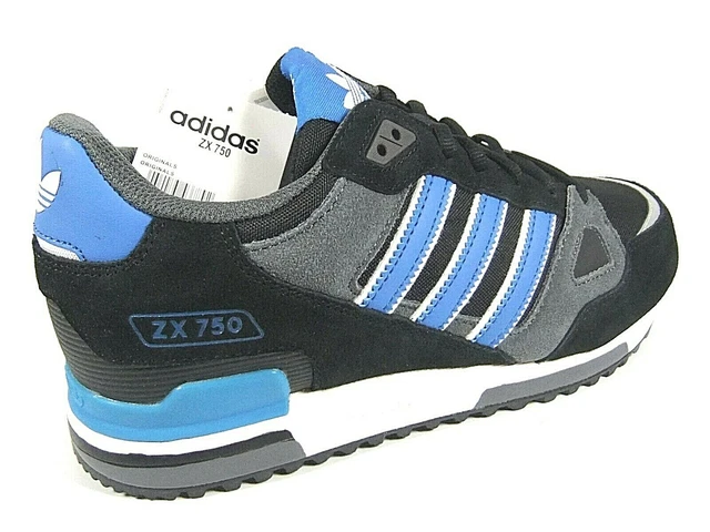 ADIDAS ZX 750 Originals da Uomo Scarpe da Ginnastica Taglia UK 7