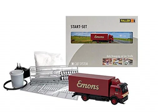 Faller - Car Syst. Startset Vrachtw. Mb Sk Emons (3/20) * NEW
