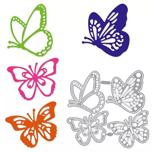 Butterfly Cutting Dies Stencils Combination Embossing DIY Puzzle Dies Templ-ot