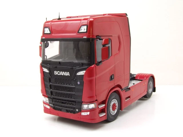 Scania S580 Highline Zugmaschine Maquette de Voiture Rouge 1:24 Solido