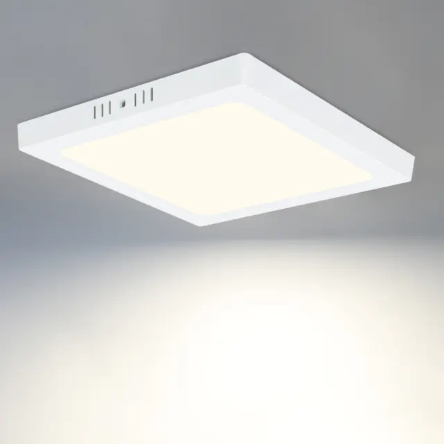 ZMH Led Deckenleuchte Flachdeckenlampe - Modern Led Lampe Weiß Neutralweiß 4000k