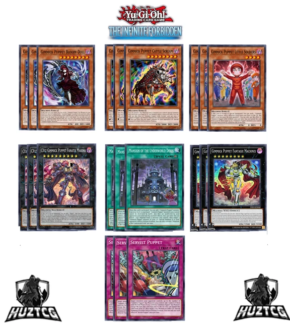 YUGIOH - GIMMICK Puppet Complete Deck Core 21 Cards - INFO - PREORDER 9.49  - PicClick UK
