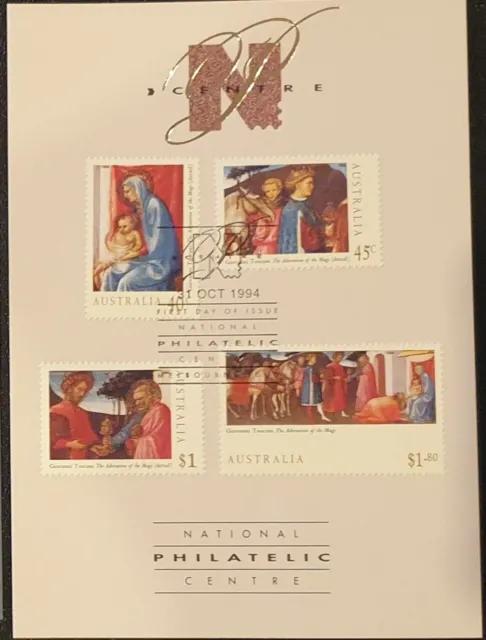 1994 Australia Post National Philatelic Centre Seasons Greetings card.
