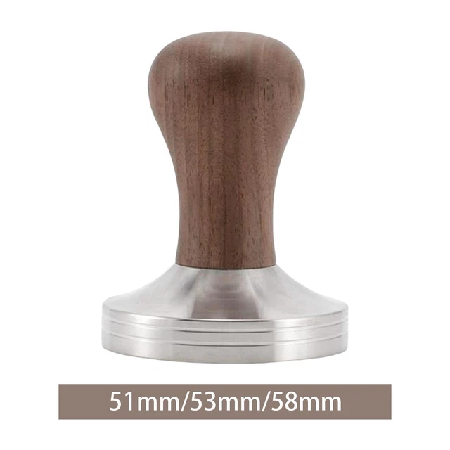 Espresso Main Tamper En Acier Inoxydable Café Tamper Niveleur Barista Outil