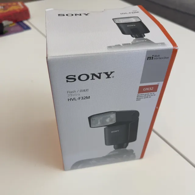 Sony HVL-F32M External Flash, black colour, slightly used