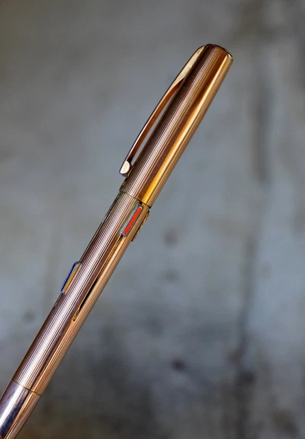 Stylo Bille Waterman CF, Plaqué Or, état Neuf, Avec Recharge, Occasion