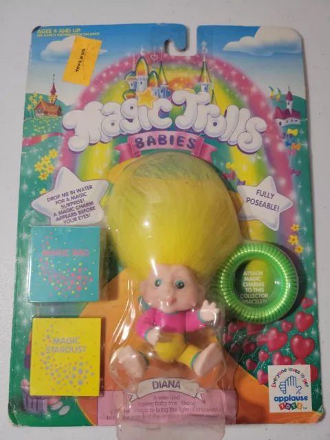 Applause Toys Magic Trolls Babies Fully Poseable Diana Doll