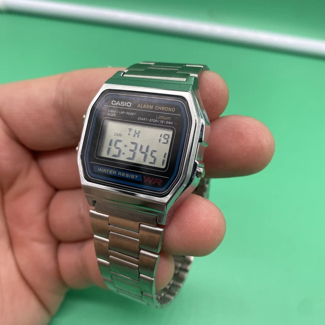 Casio vintage argento hotsell