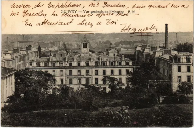 CPA AK Ivry Vue generale de l'Hospice FRANCE (1282584)