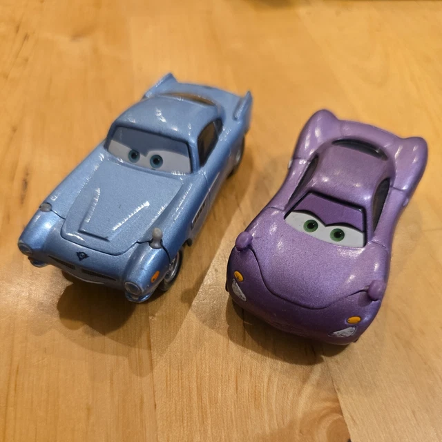 DISNEY PIXAR CARS 2 Original Finn McMissile and Holley Shiftwell ...