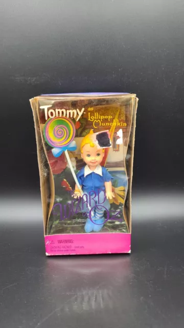 1999 MATTEL Barbie Kelly TOMMY Doll as LOLLIPOP MUNCHKIN The WIZARD of OZ