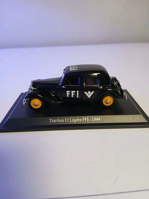 Verem Militaire 1/43 - Citroen Traction FFI 1944 Camouflage - Très Bon État