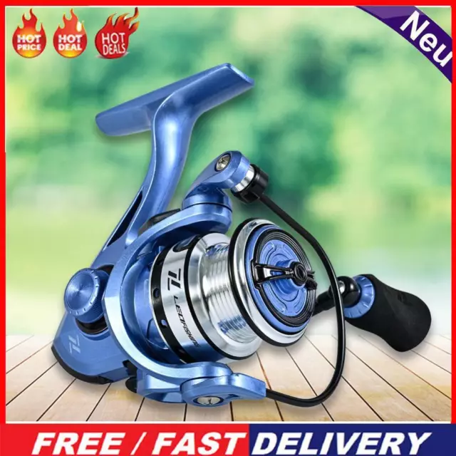 Fishing Reel Smooth Friction Fishing Wheel Metal Handle for Freshwater Saltwater