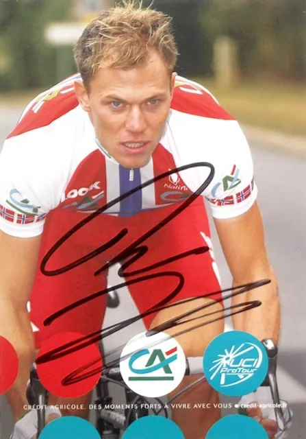 Thor Hushovd-signé-2005-Cyclisme-ciclismo-Cycling-wielrennen-Tour-Giro