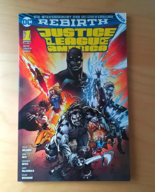 Panini  DC - Rebirth - Justice League America JLA  Band 1  aus Sammlung