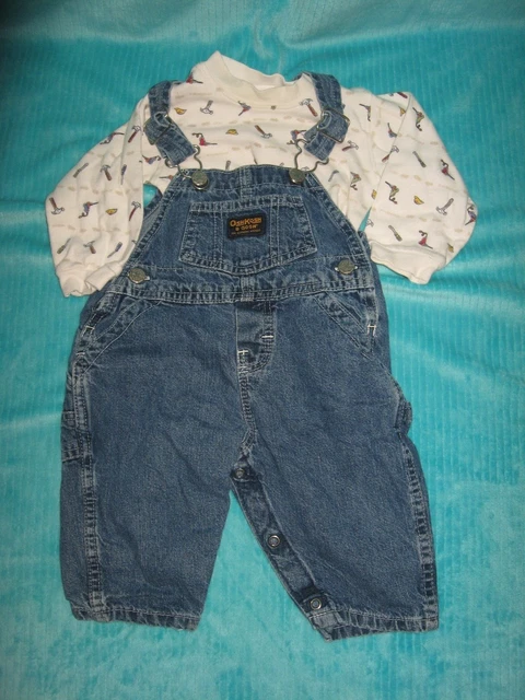 Lot Boys Infant Baby Clothes Sz 6-9 6 9 Month Pants Shirts Winter Fall Carters 3